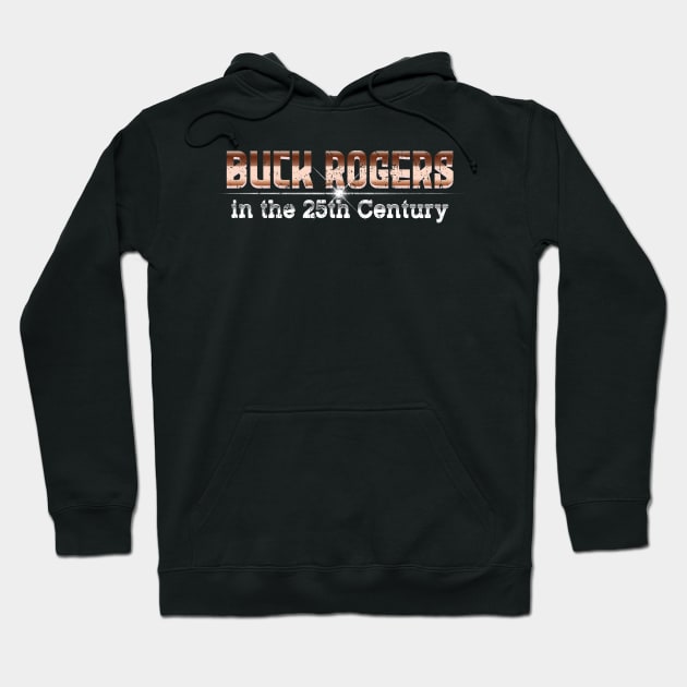 retro buck rogers metal logo Hoodie by bikorongae